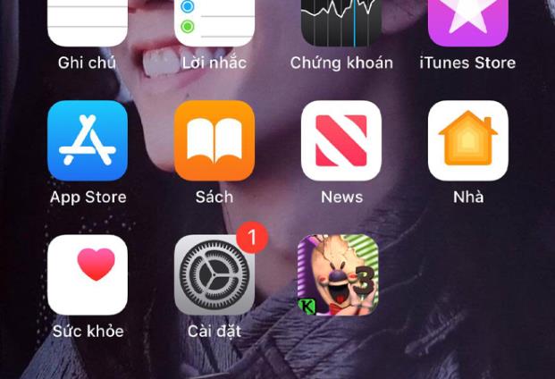 Icon game trên màn hình điện thoại