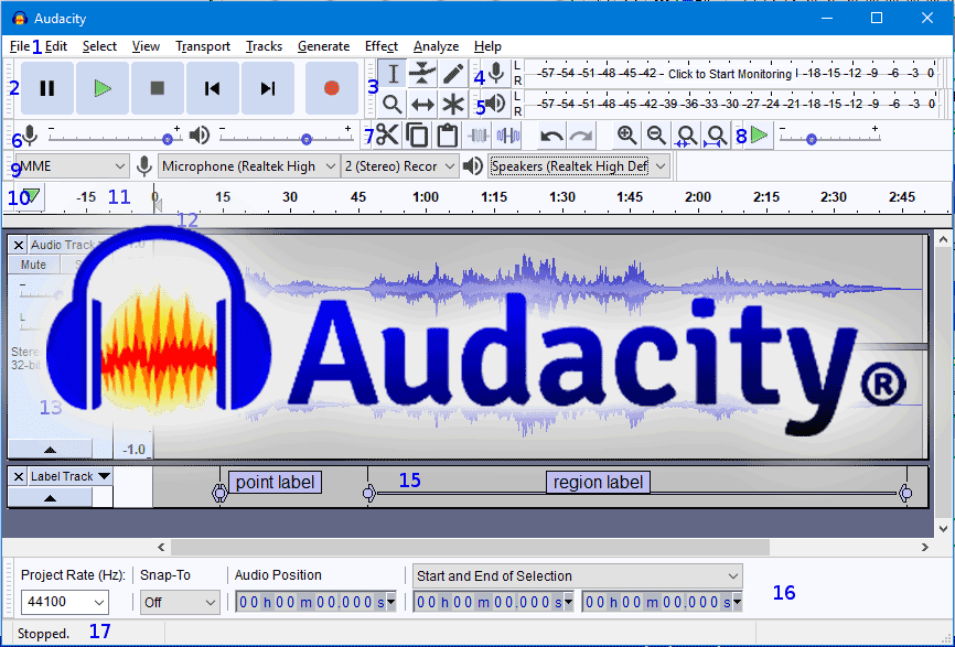 Audacity – Phần Mềm Ghi âm Và Chỉnh Sửa âm Thanh Chất Lượng